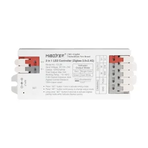 Miboxer - LED Controller - 2-in-1 - CCT - DC12/24V - Zigbee 3.0 | Få tilbage