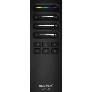 Miboxer - Fjernbetjening - RGB-CCT - 2.4GHz RF - SPI - Anbefalet valg