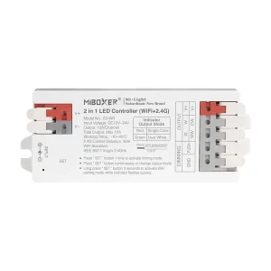 Kun kort tid - Miboxer - WiFi Controller - 2-in-1 - CCT - DC12/24V - WiFi - 2.4GHz RF - 12A