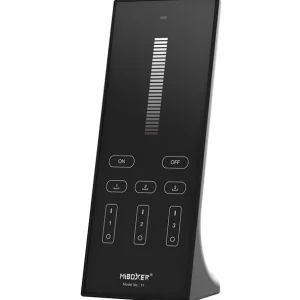 Premium - Miboxer - Fjernbetjening - Sort - 3 Zoner - 2.4GHz RF