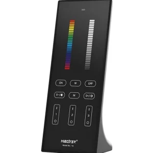 God pris - Miboxer - Fjernbetjening - Sort - RGB-CCT - 3 Zoner - 2.4GHz RF