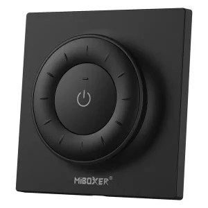 Miboxer - Fjernbetjening - Roterende Hjul - Sort - CCT - 2.4GHz RF | Nytilføjet