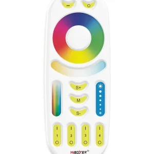 Bestil i dag - Miboxer - Fjernbetjening - RGB-CCT - 3V - 4 Zoner