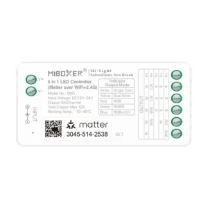 God pris | Miboxer - LED Controller - RGB-CCT - WiFi, 2.4GHz RF - 12V