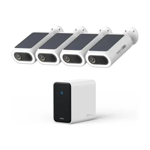 Helt ny | aosu 4K SolarCam P1 Max - 4-Cam Kit