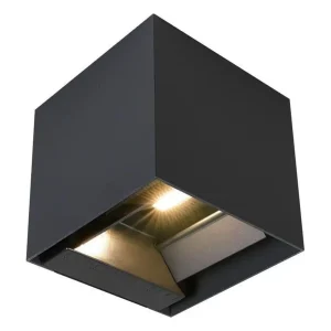 V-Tac 3W Solcelle væglampe LED - Sort, sensor, IP65, effekt 9W, 860lm, 3000K - Nyt produkt