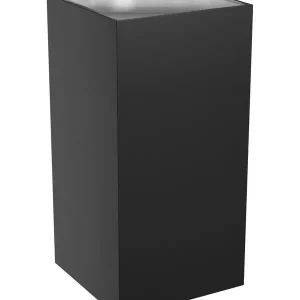 Spectrum - TORRE - Facadelampe - 18W - Sort - Firkantet - CCT - 1400lm - RA80 - IP54 - Topkvalitet