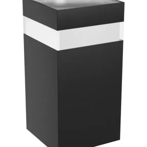 Spectrum - TORRE RING - Facadelampe - 9W - Sort - Firkantet - 700lm - RA80 - IP54 - Populær