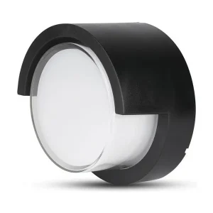 V-Tac 12W LED Udendørs Rund Væglampe - IP65, 230V, inkl. lyskilde | Køb online