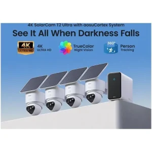 Premium - aosu - SolarCam T2 Ultra System-4 Cameras