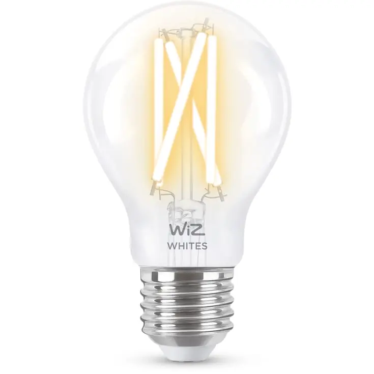 6 stk Wiz E27 standardpære, 2700K-6500K, 7W - Tidsbegrænset