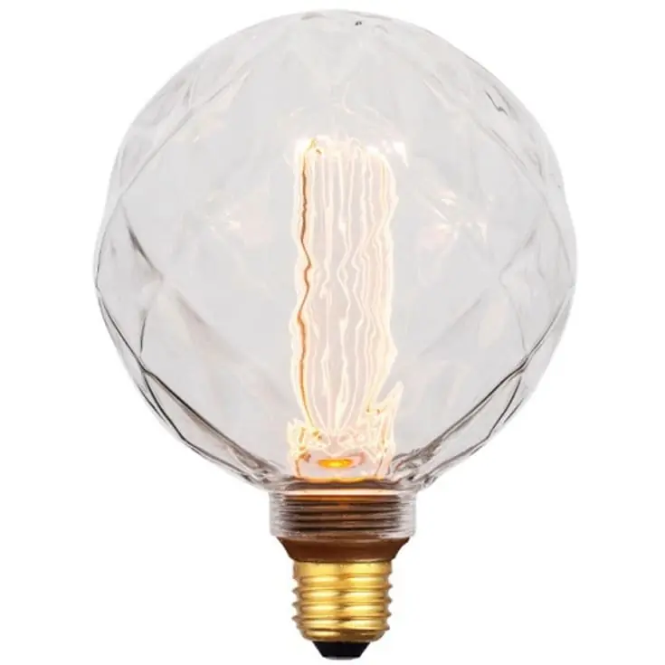 Bedste pris - Halo Design Colors Facet E27 globepære, 3-trins dæmp, 5W