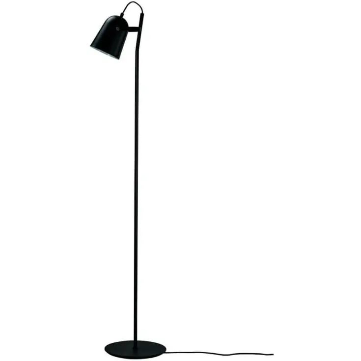 Topkvalitet | Dyberg Larsen Oslo gulvlampe, sort