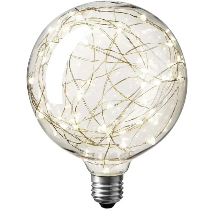 Bedst sælgende | Nielsen Light Clara E27 globepære, 2500K, 1W, Ø12,5 cm