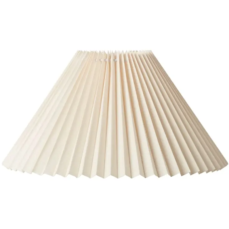 Fordelagtig pris - Nielsen Light Emma Hacienda Plisse lampeskærm, beige, H20 cm