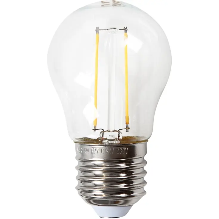 Begrænset lager - e3light Proxima E27 kronepære, 2700K, 4W