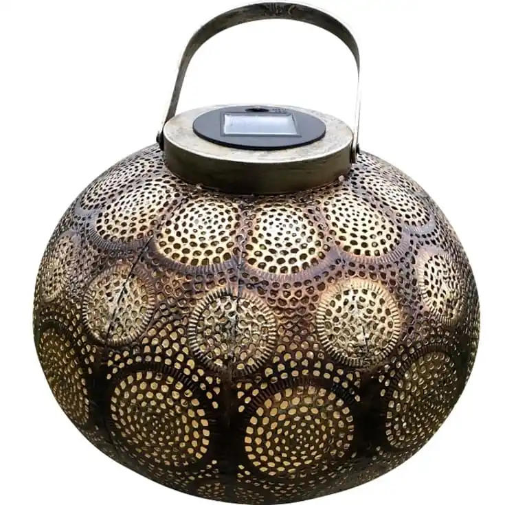 Veli Line Marrakech solcelle lanterne, Ø23 cm | Superpris