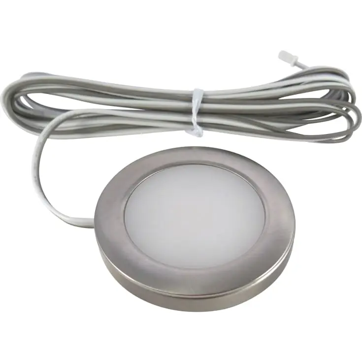 Nordtronic Linea møbelspot, 3000K, børstet aluminium | Tilbud