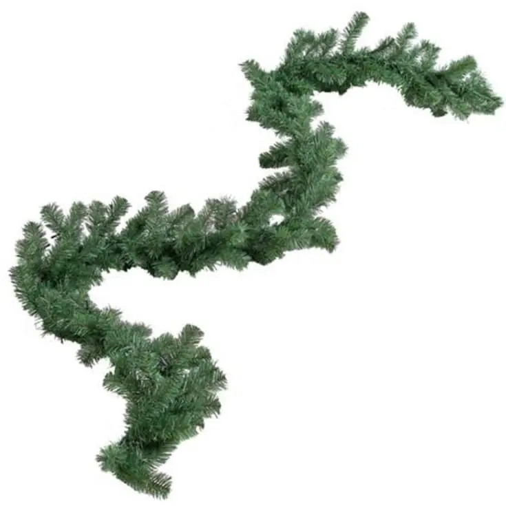 Nordic Winter granguirlande med lys, 2,4 m - Superpris