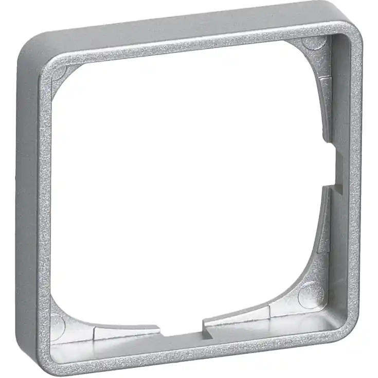 Godt tilbud - LK Fuga Baseline 50 ramme, 1 modul, metallic