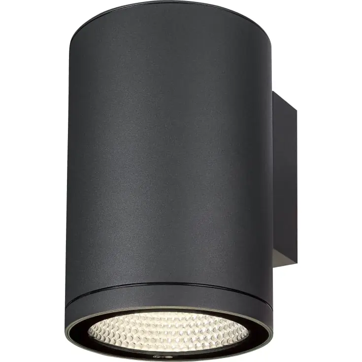 Kundernes valg - SLV Enola L Round udendørs væglampe, 19 cm