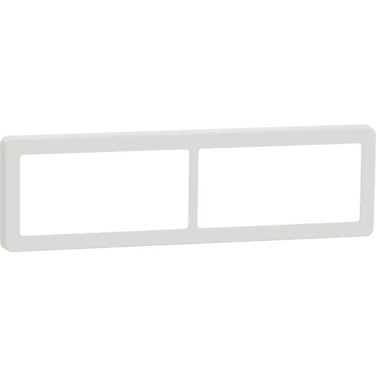LK Fuga Base 63 ramme, 2x2 modul, hvid - Ekspreslevering