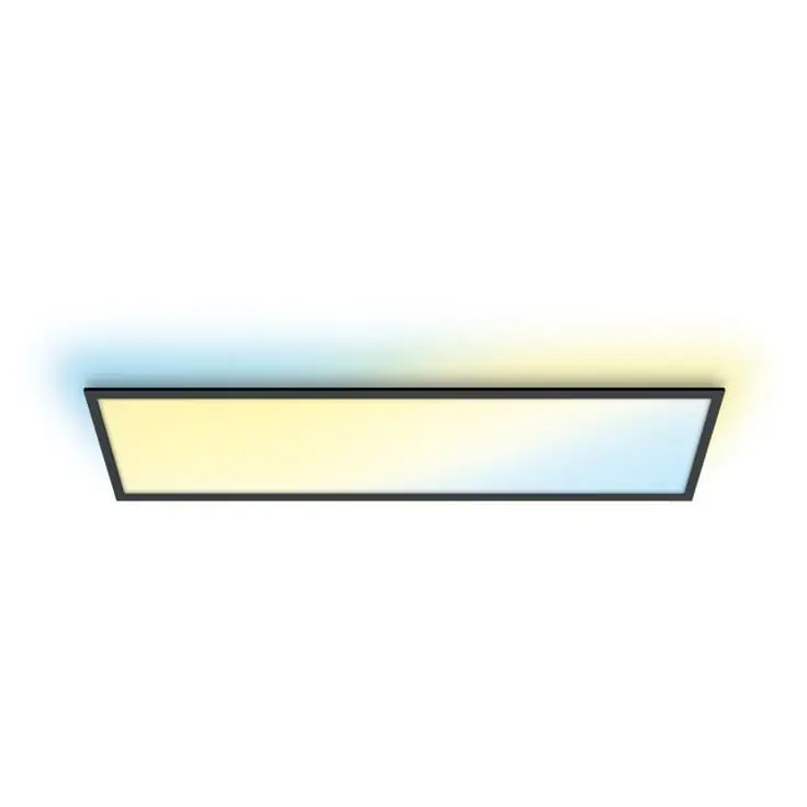 Anbefalet valg | Wiz Superslim panel, justerbar hvid, sort, 120x30 cm