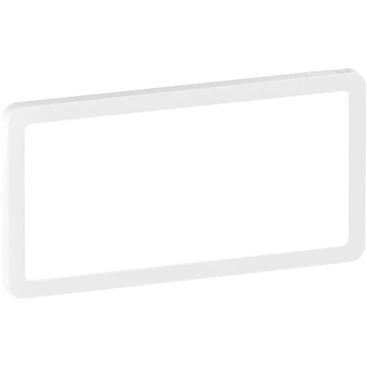Bedst sælgende | LK Fuga Slim designramme, 1x2 modul, hvid