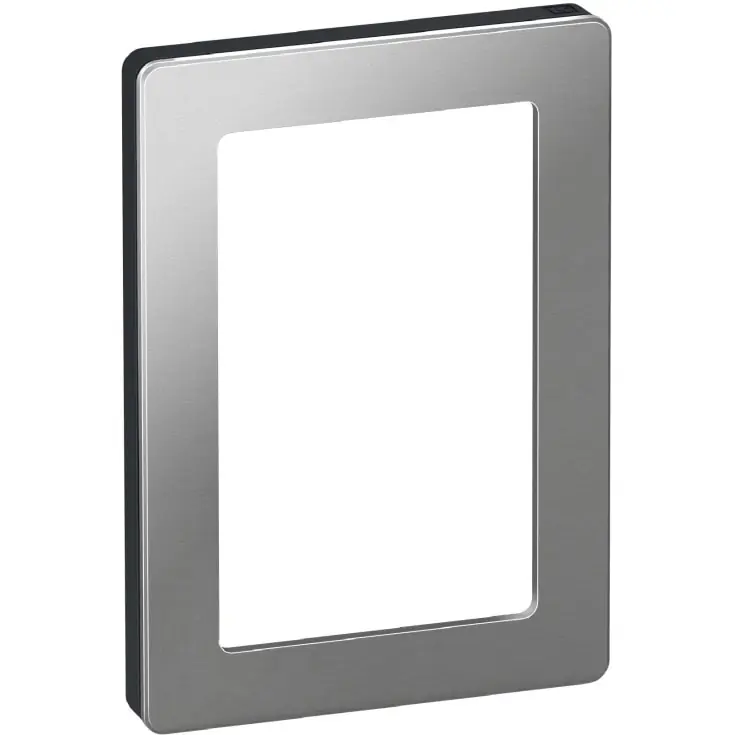 Bestseller - LK Fuga Pure 66 designramme, 1,5 modul, stål