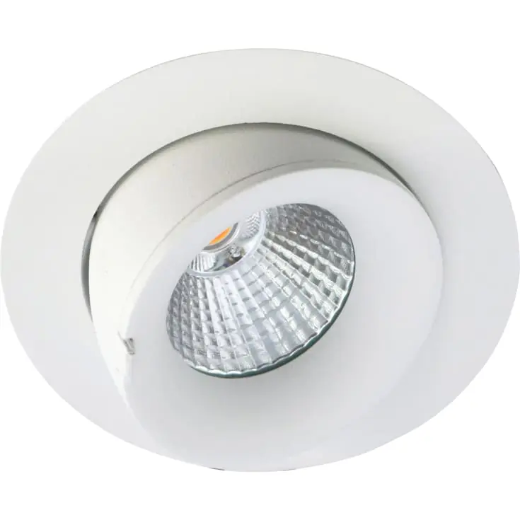 Bestil nemt - Nordtronic Velia Pro Large indbygningsspot, 1800-3000K, hvid