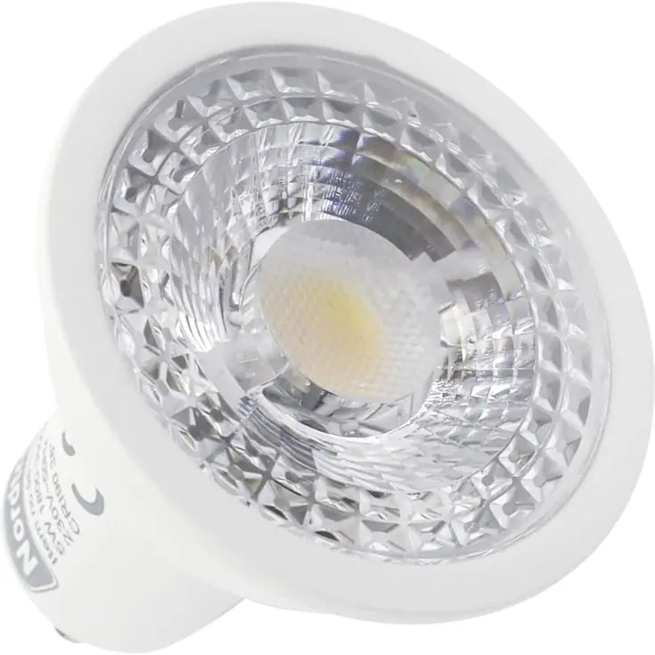 Nu tilgængelig | Nordtronic Long Life GU10 spotpære, 1800K-3000K, 5W