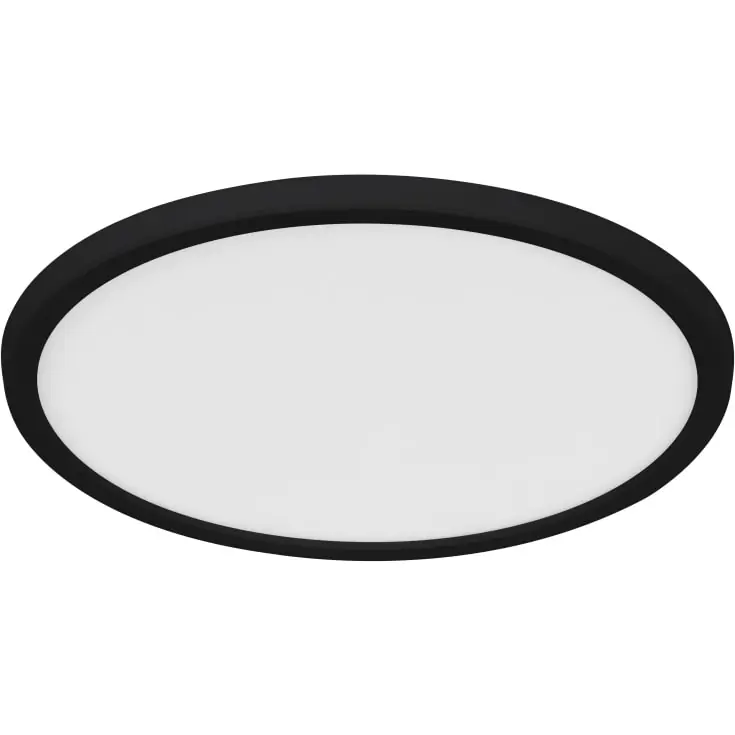 Superpris | Nordlux Oja plafond, 3-trins-dæmp, 2700K, sort, Ø29 cm