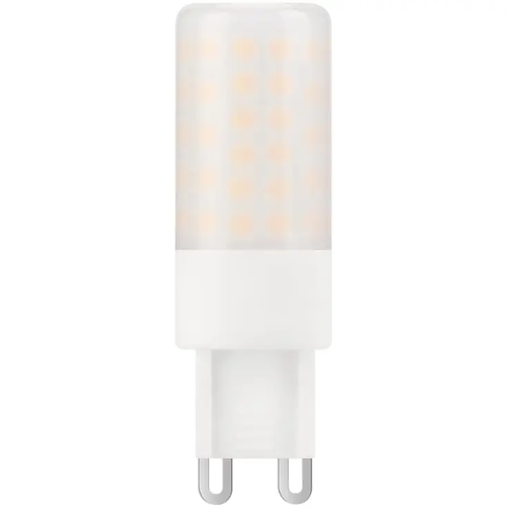 Så længe lager haves - e3light WarmDim G9 stiftpære, 2000K-2700K, 5W