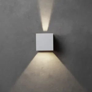 Favorit blandt kunder - Lumenlight Toscana udendørs væglampe, 2x5W, hvid