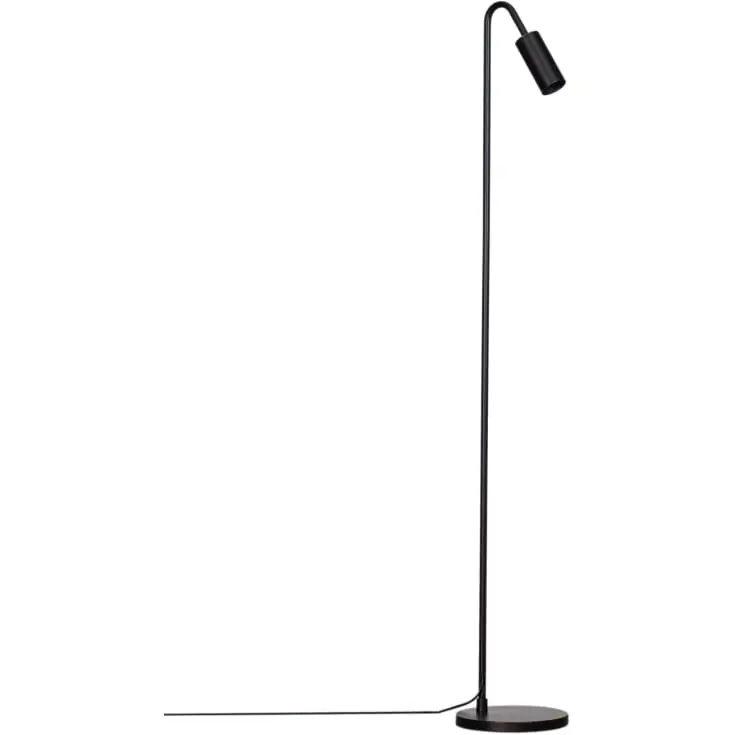 Hurtig forsendelse | By Rýdens Curve gulvlampe, sort
