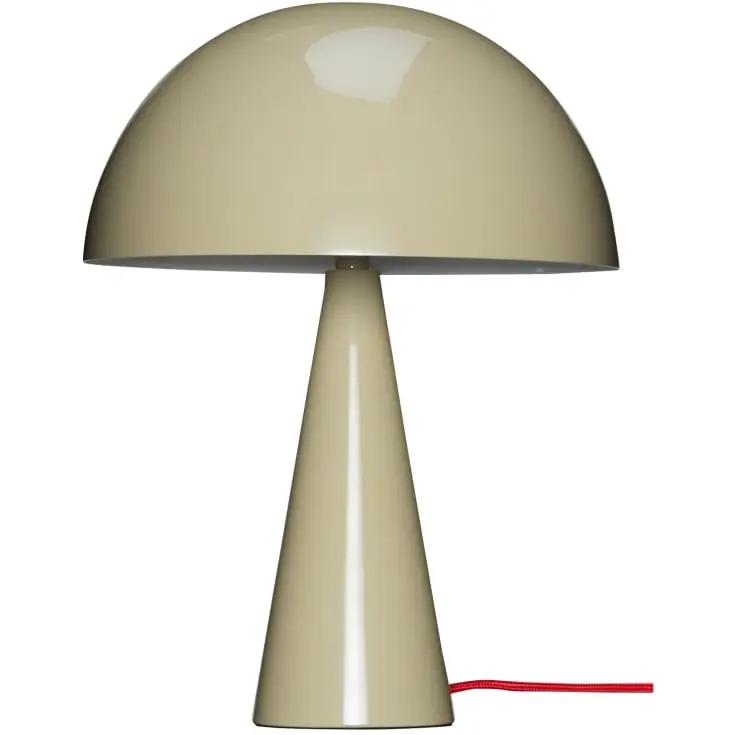 Hübsch Mush bordlampe, beige, 33 cm | Netop ankommet