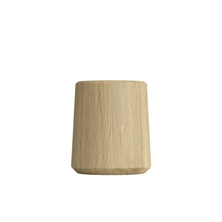 Sackit Oslo bordlampefod, eg, 8 cm | Bestil nu