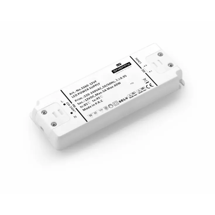 Snappy LED driver, 24V, 60W | Godt tilbud