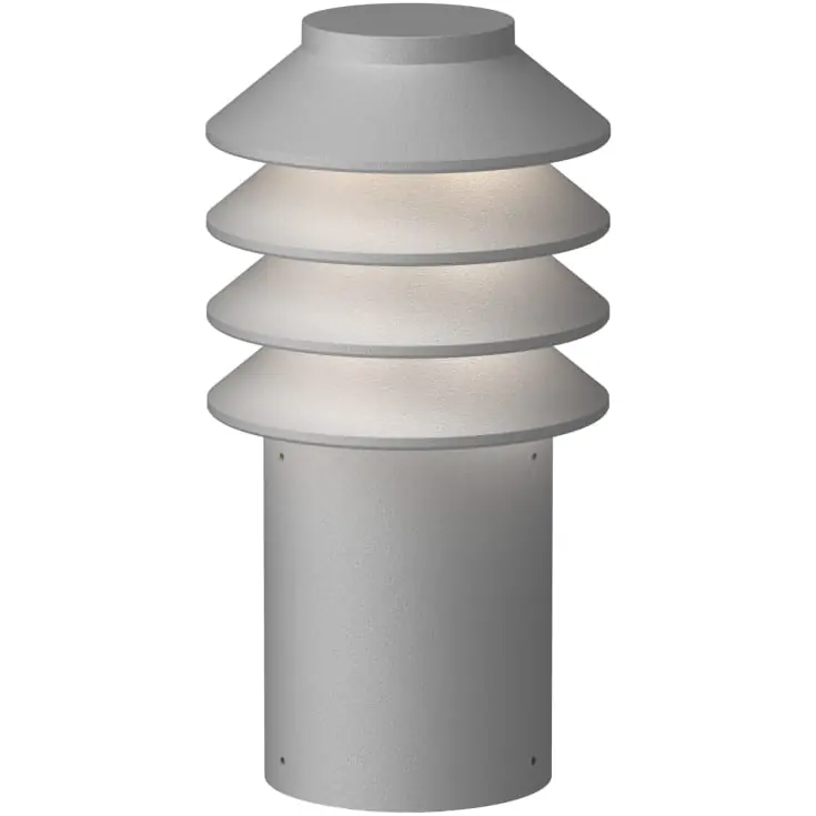 Udsalg - Louis Poulsen Bysted Garden havelampe, 3000K, anker, aluminium, lav