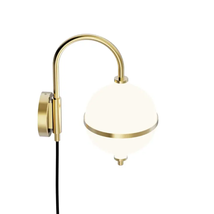Rebello Decor Eternal Moonlight væglampe, sort | Nyt produkt