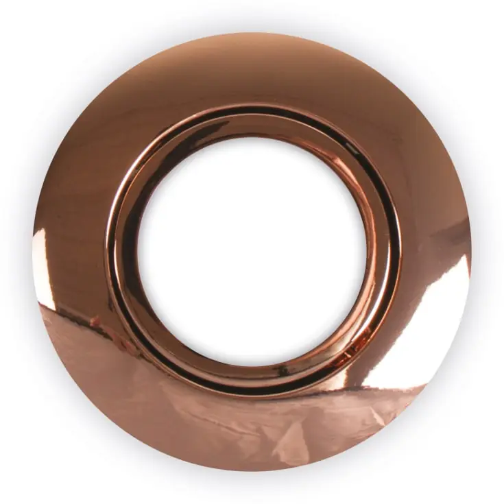 Tilbuddet slutter snart - Scan Products Luna Low Profile frontring, rund, kobber