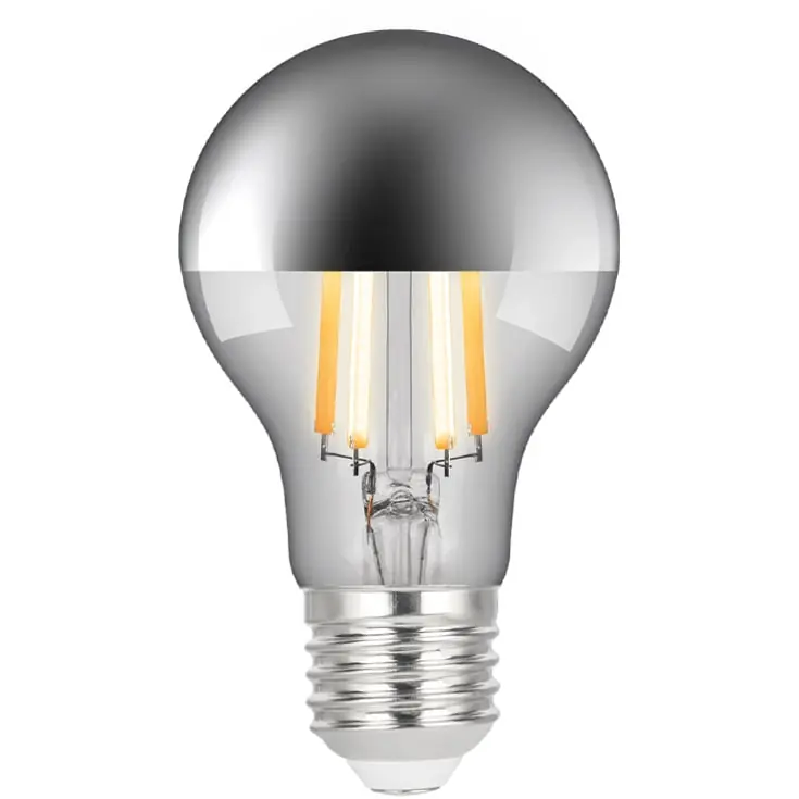 Topkvalitet - e3light Proxima E27 standardpære med topsforsejling, 2000K-2700K, 7,3W