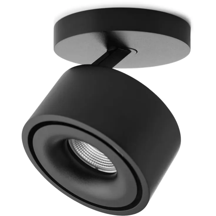 Særtilbud | Antidark Easy Braccio Mini W84 påbygningsspot, sort