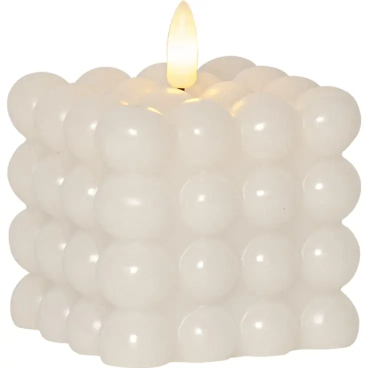 12 stk Star Trading Flamme Dot Bubble LED stearinlys, hvid | Kan købes nu