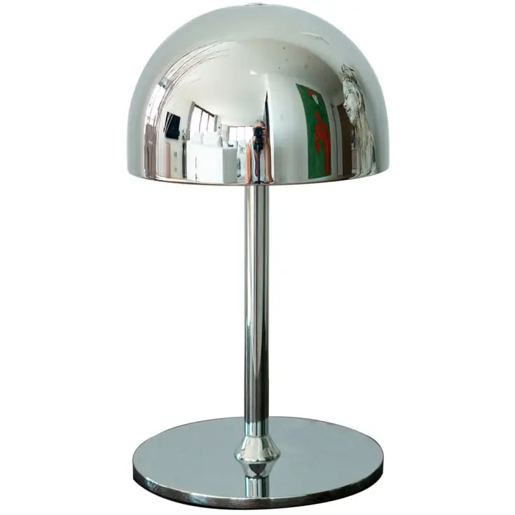 Bestseller | Sirius Tim genopladelig bordlampe, krom, 22 cm