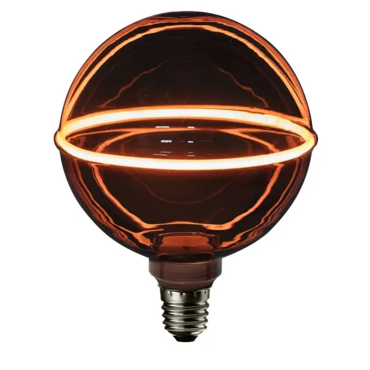10 stk Unison O-LED Horizontal E27 globepære, 1800K, 4W - Premium kvalitet