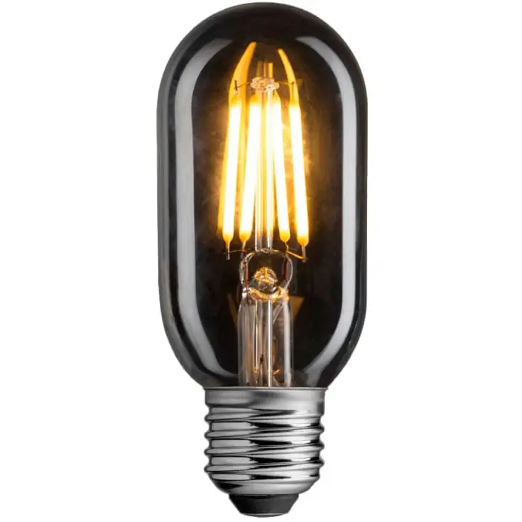 Unison Uni-Ledison E27 rørpære med skumringssensor, 2200K, 4W | Udsalg