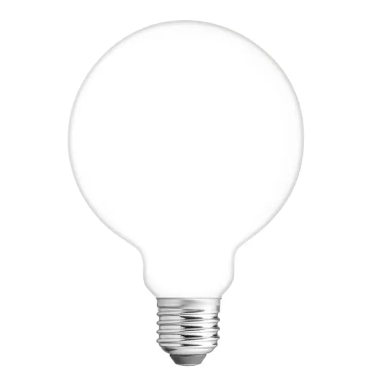 10 stk Unison Satin E27 kronepære, 2700K, 7W, Ø10 cm | Nem betaling