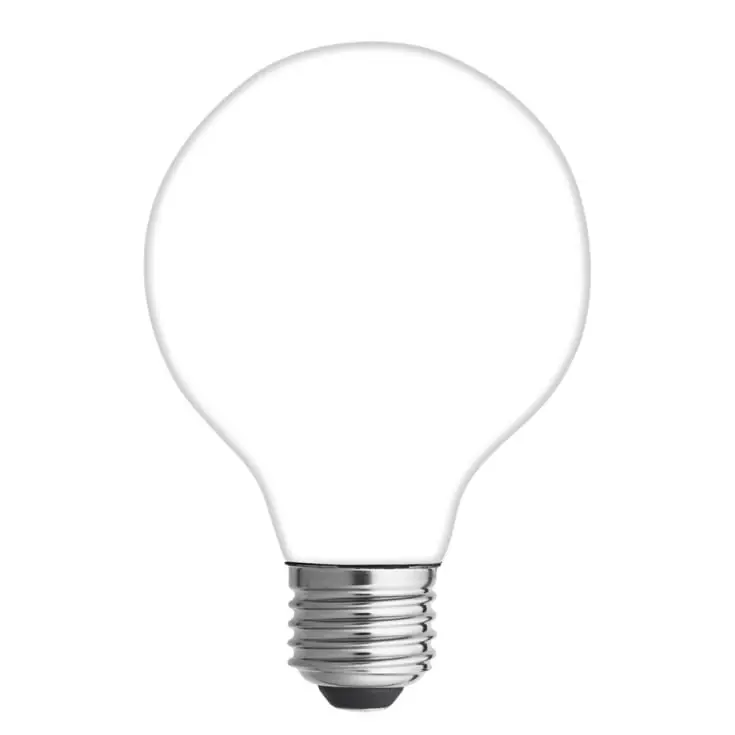 Ekstra rabat | 10 stk Unison Satin E27 kronepære, 2700K, 7W, Ø8 cm