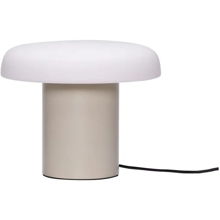 Hübsch Ateliers bordlampe, beige - Køb nu